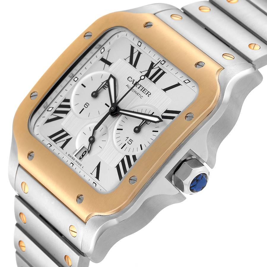cartier santos chronograph