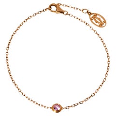 Cartier Saphirs Légers De Cartier Pink Sapphire 18K Rose Gold Bracelet