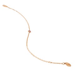 Cartier 'Saphirs Légers de Cartier' Rose Gold and Pink Sapphire Bracelet