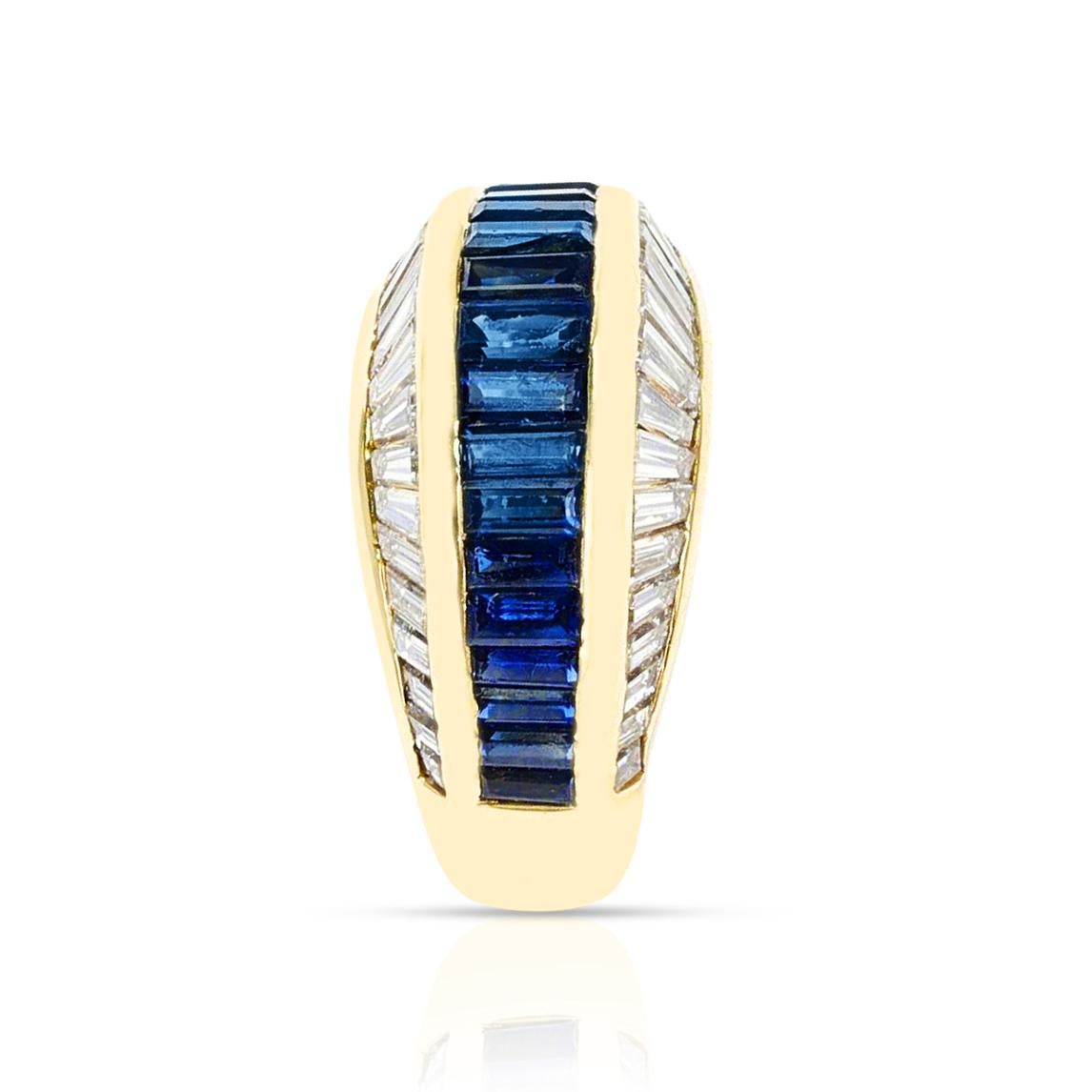 cartier blue diamond ring