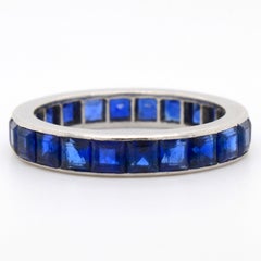 Cartier Sapphire Eternity Ring