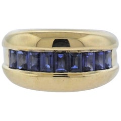 Cartier Sapphire Gold Ring