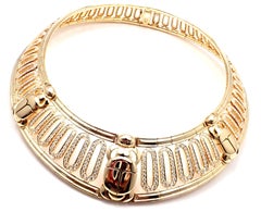Cartier Scarab 20.72 Carat Diamond Yellow Gold Collar Choker Necklace