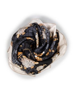 Cartier Sea Creature Printed Scarf