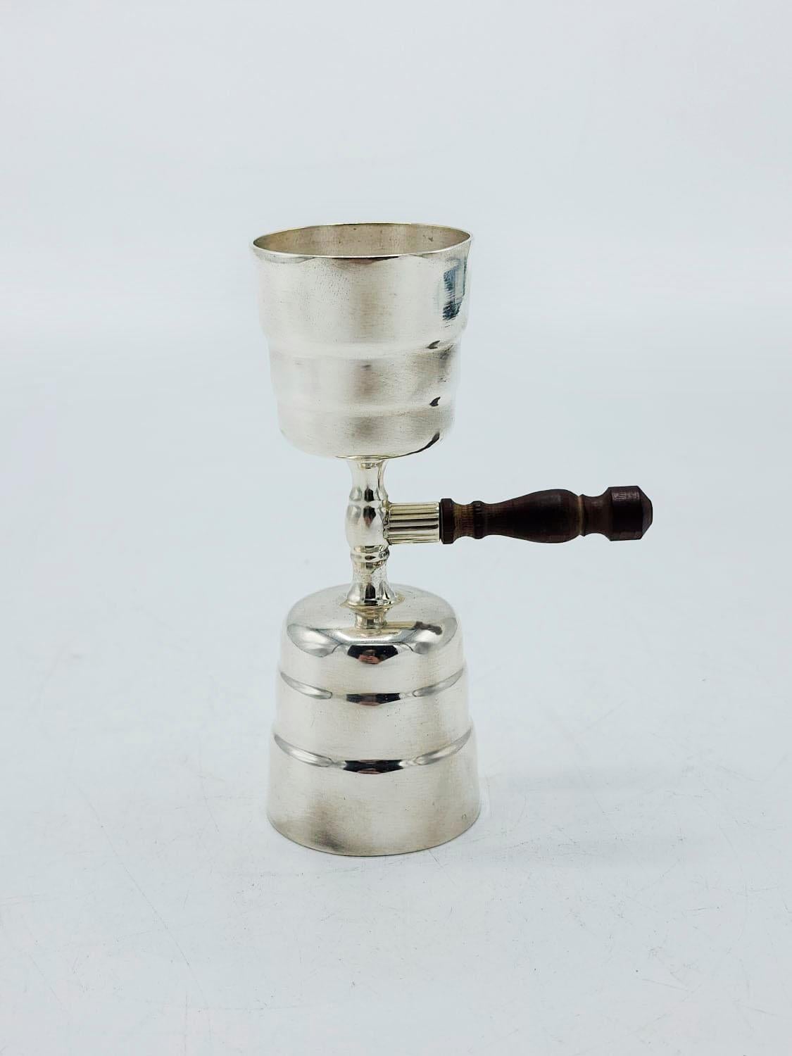 Cartier silver plated drinks measurer In Good Condition In Autonomous City Buenos Aires, CABA
