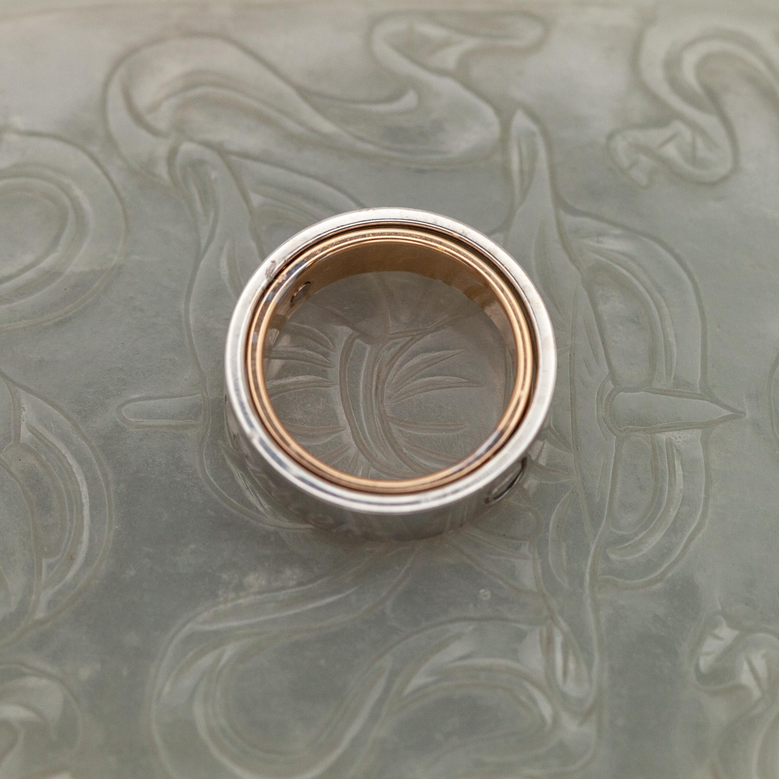 Anello/pendente Cartier Secret Love - Oro bicolore 18 carati in vendita 1