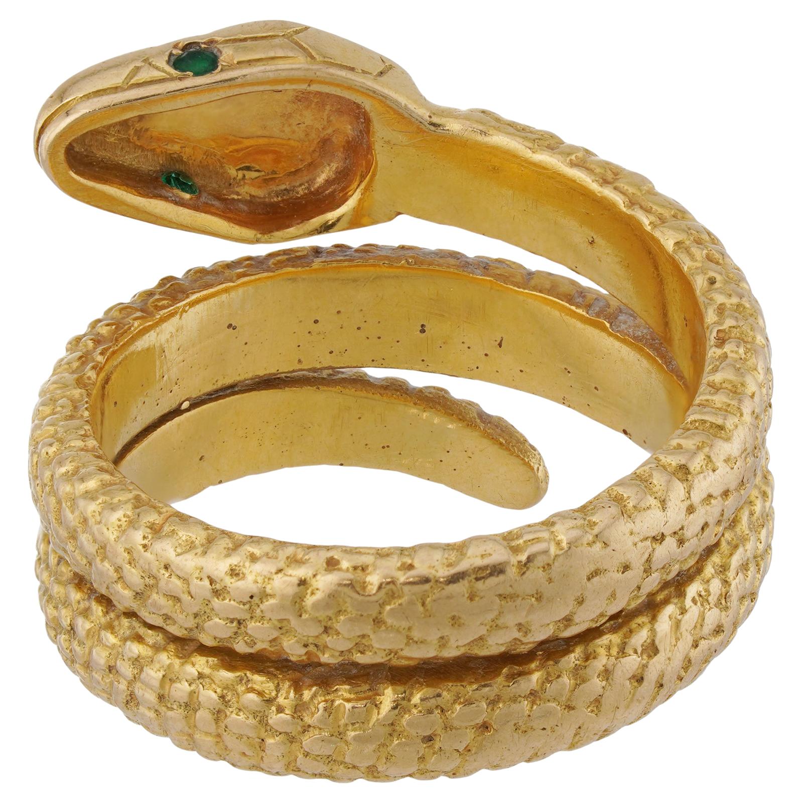 Cartier snake ring hot sale