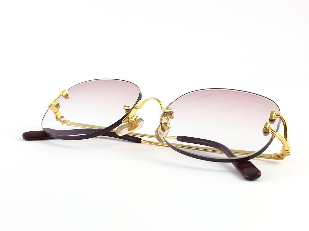 cartier gradient sunglasses