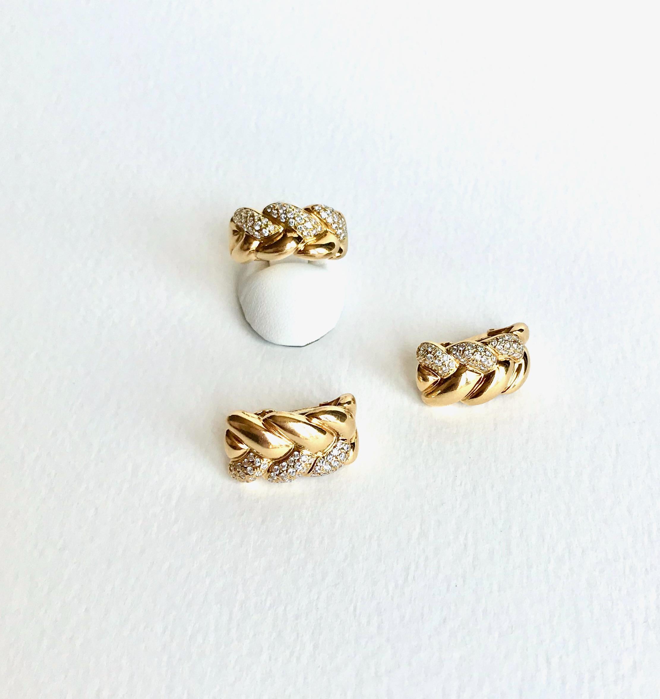 cartier tressage ring