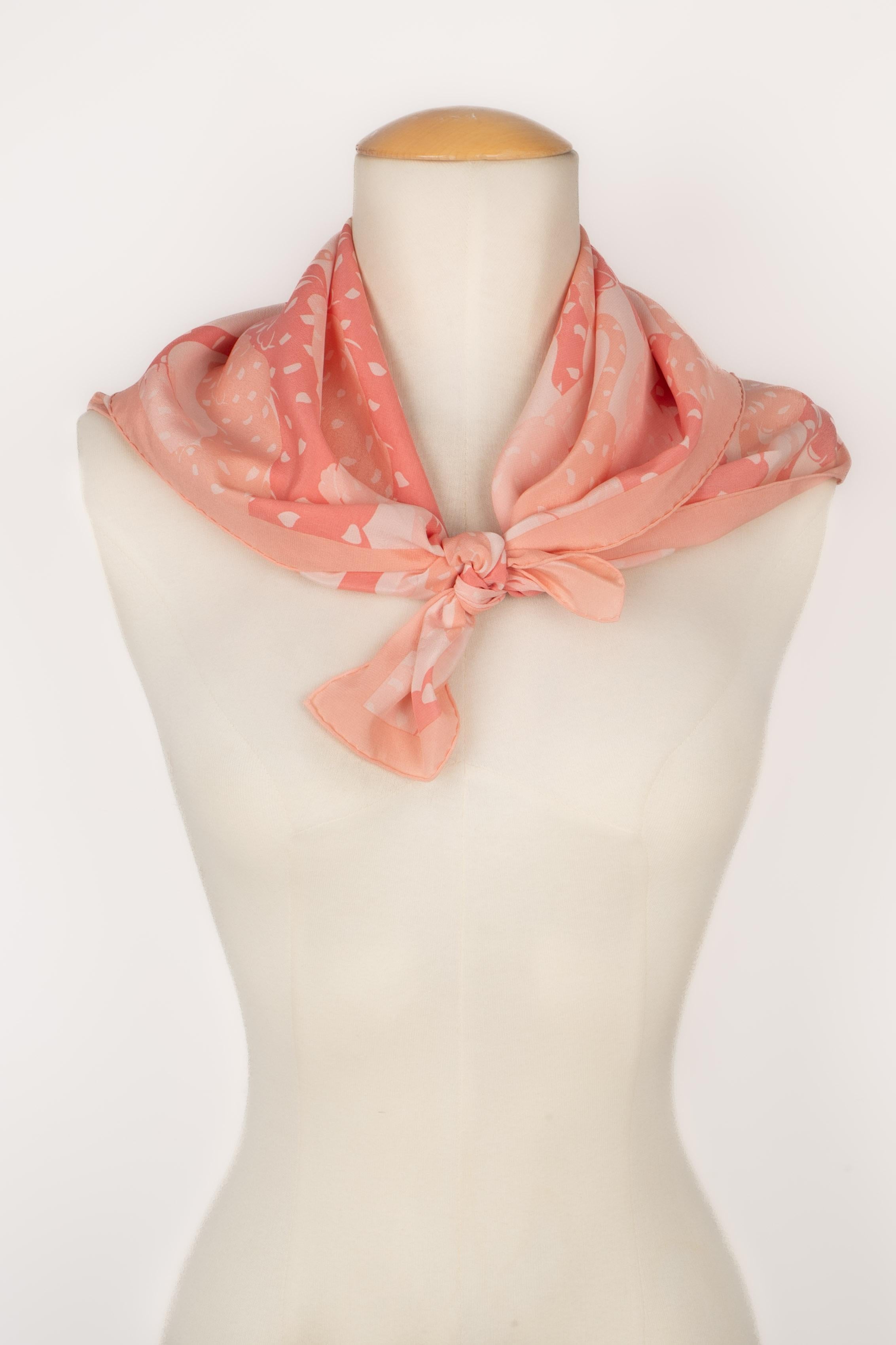 Cartier silk foulard For Sale 3