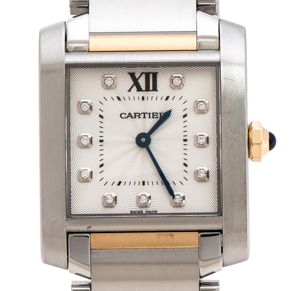 Cartier's Tank watches were inspired by the military tanks used by English troops during World War I, flaunting distinct caterpillar tracks of the army tank into the bracelet design. The watch collection was an instant hit as it was considered the