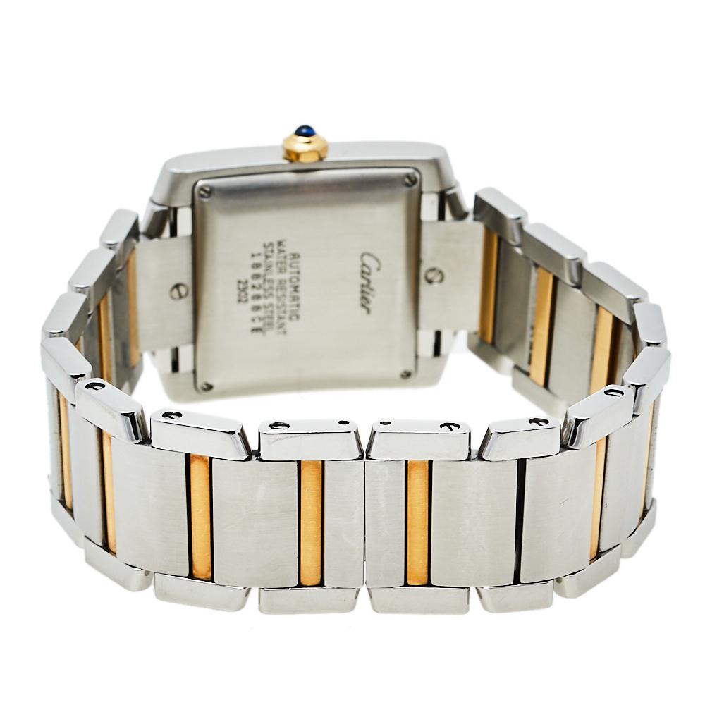 Cartier's Tank watches were inspired by the military tanks used by English troops during World War I, flaunting distinct caterpillar tracks of the army tank into the bracelet design. The watch collection was an instant hit as it was considered the