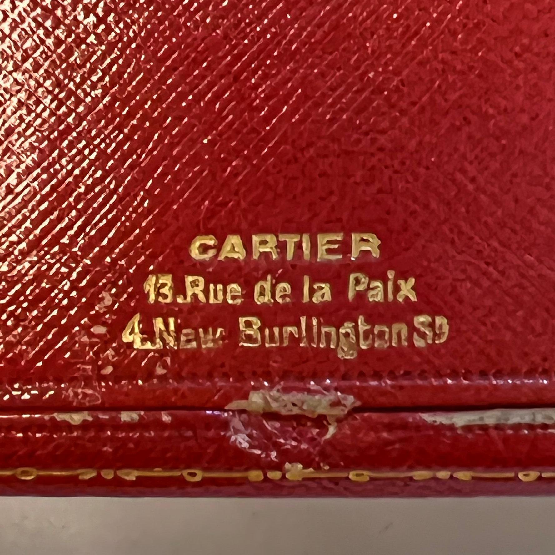 Cartier Bilderrahmen aus Silber und Emaille, um 1900 im Angebot 2