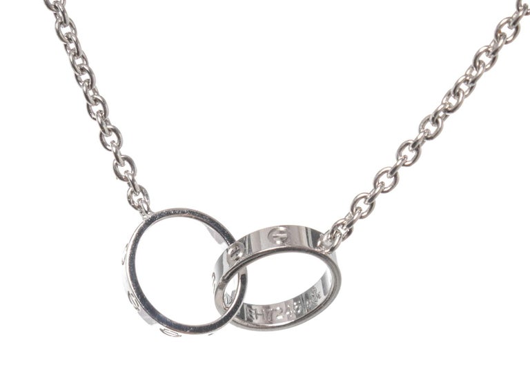 Cartier Silver Baby Love Bracelet at 1stDibs