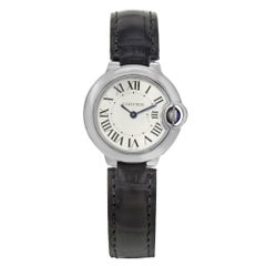 Cartier Silver Ballon Bleu W69018z4 Watch