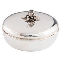 Vintage Cartier Silver Box and Cover by Puiforcat c1940