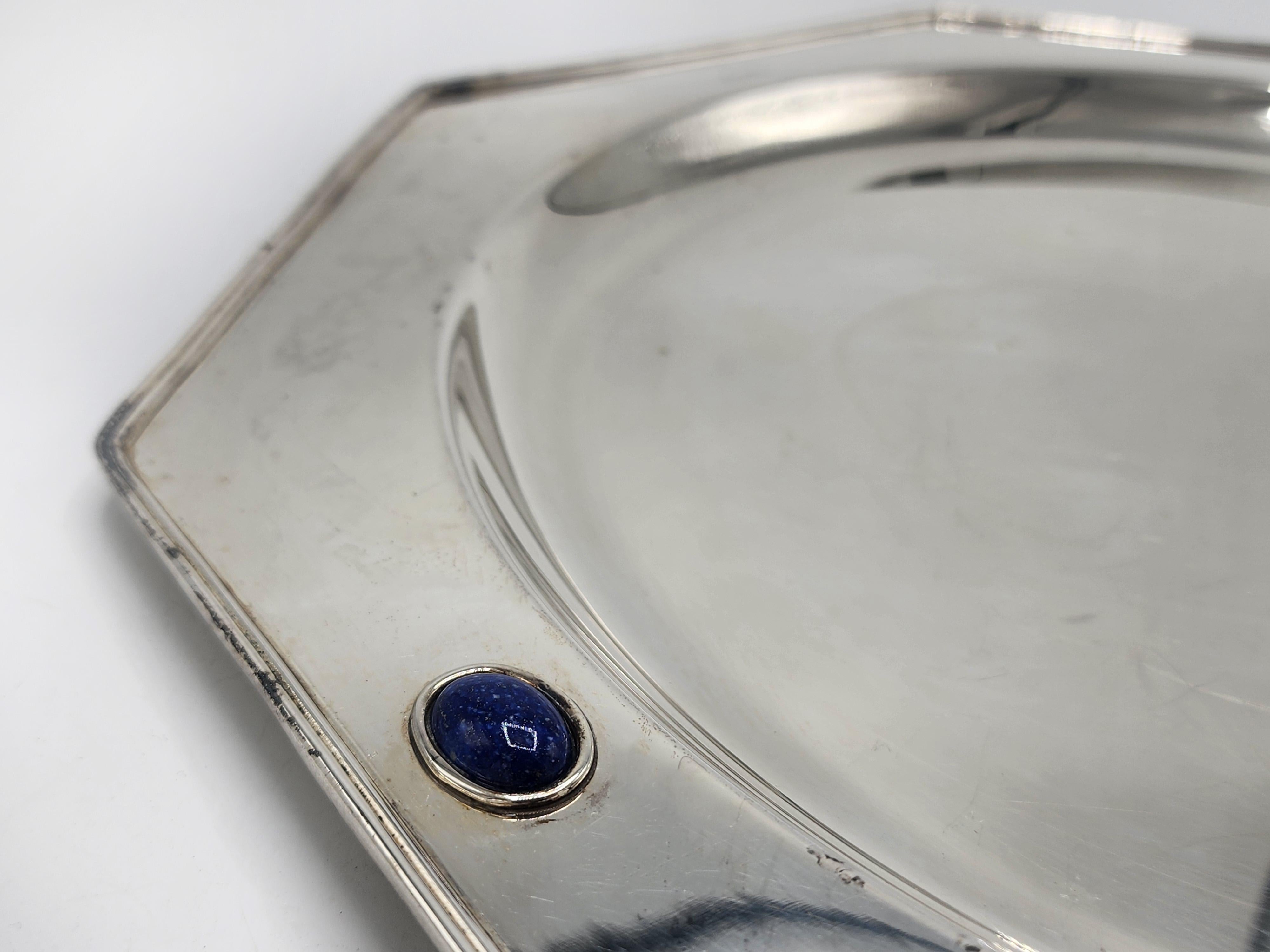 Cartier Silver Metal Tray en Bueno estado para la venta en Autonomous City Buenos Aires, CABA