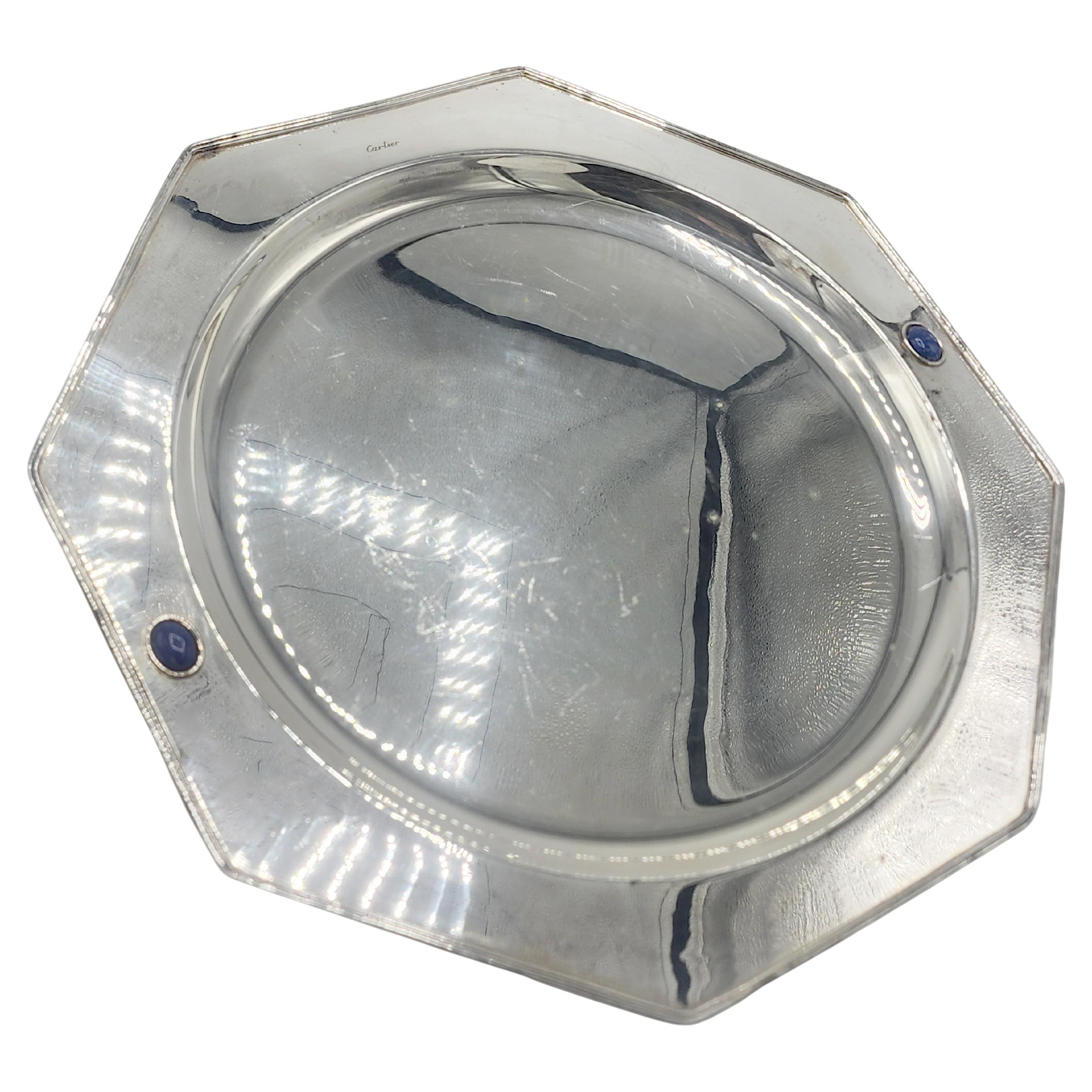 Cartier Silver Metal Tray