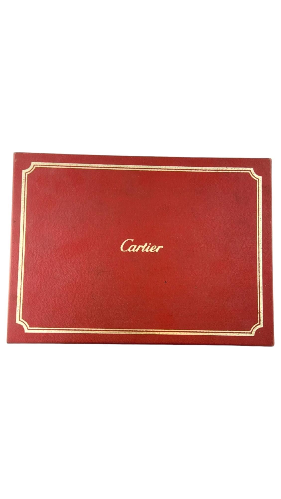 Cartier Silver Plated 20th Century Fox Velvet Lined Box #17612 en vente 3