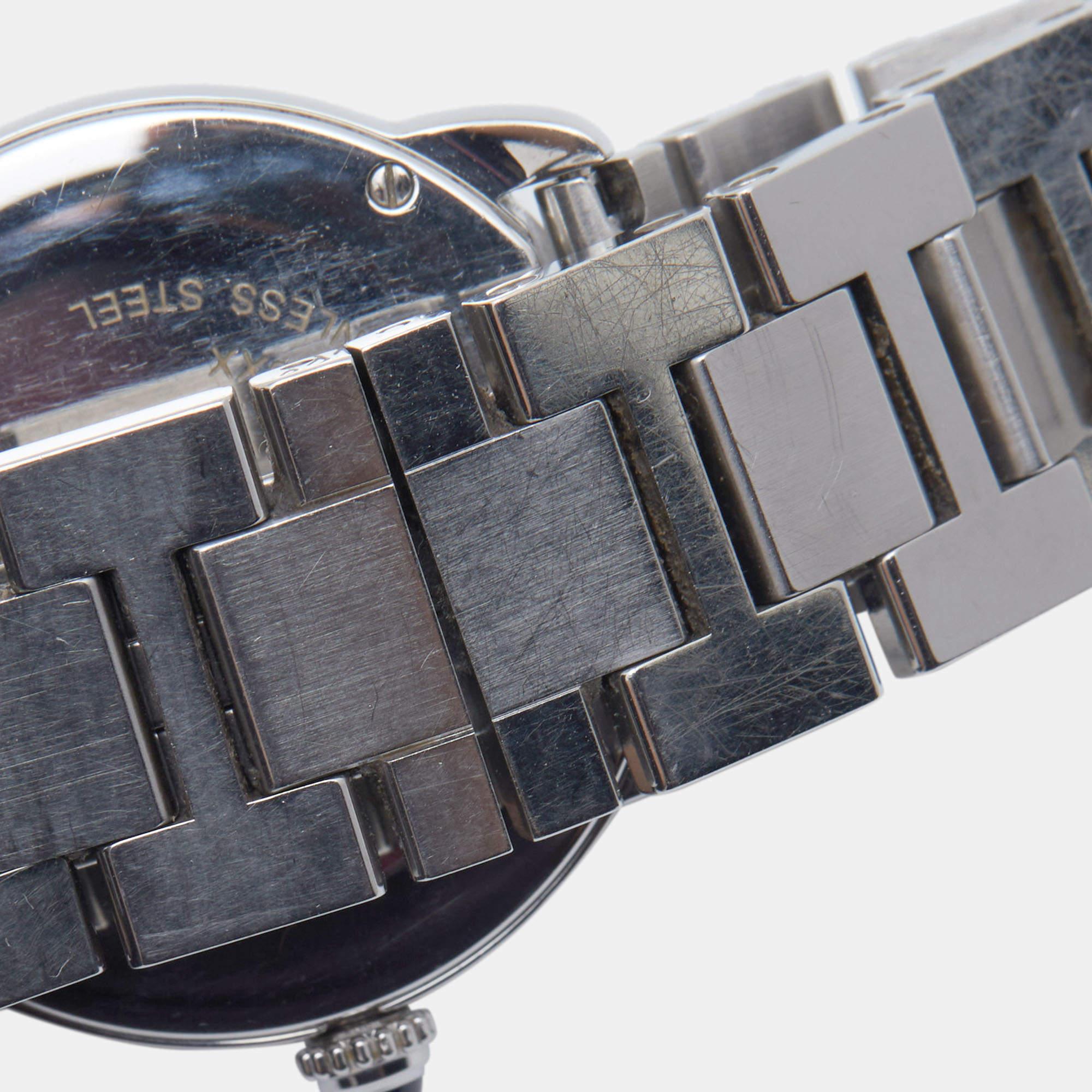 Cartier Silver Ronde Solo De Cartier 3601 Women's Wristwatch 29 mm 2