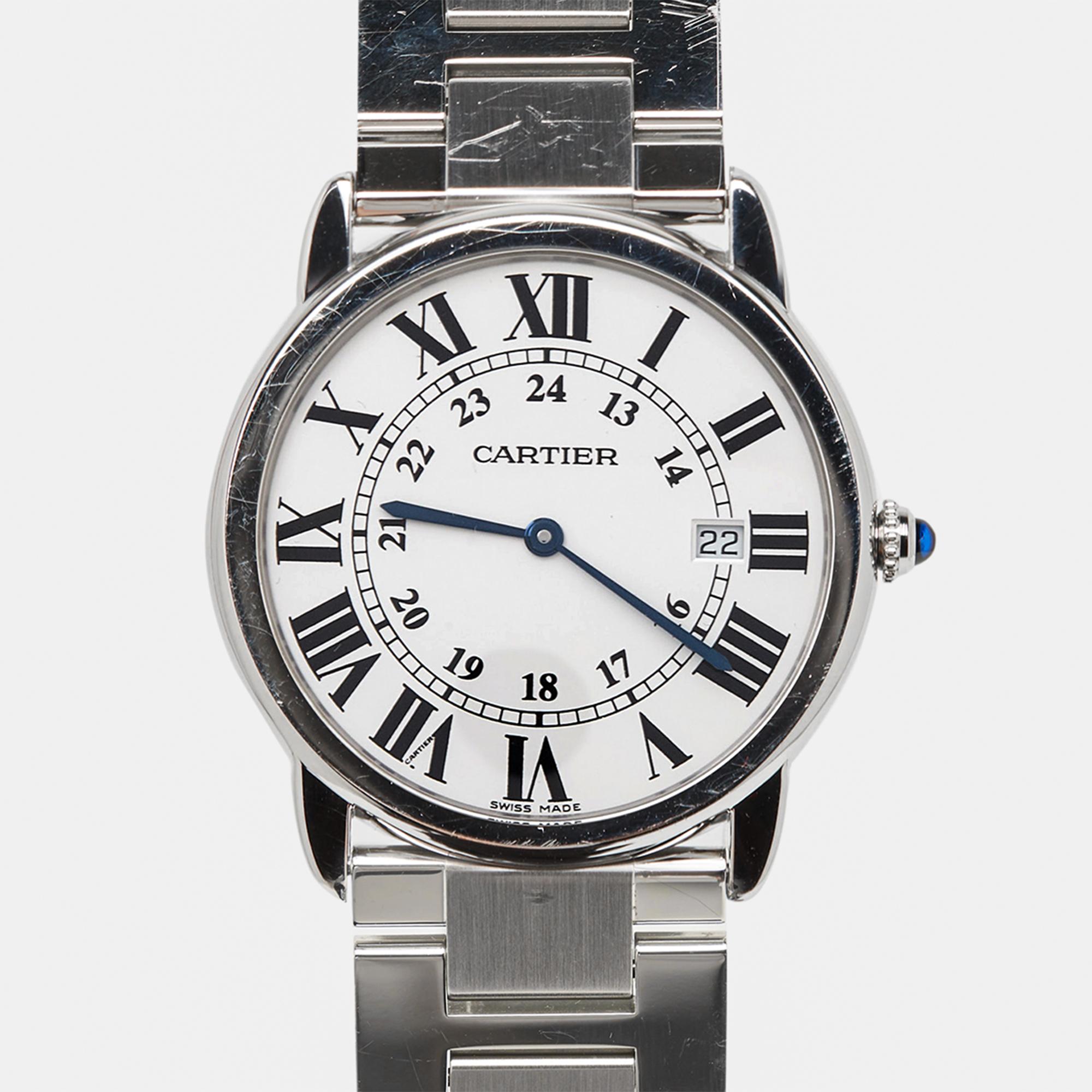 Let this fine designer wristwatch accompany you with ease and luxurious style. Beautifully crafted using the best quality materials, this authentic branded watch is built to be a standout accessory for your wrist.

Includes
Cartier Gift Box