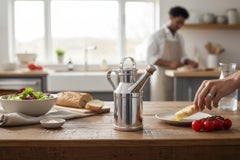 Pot à lait en métal argenté de Cartier Shakers de Reed & Barton