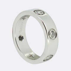 Cartier Six Diamond LOVE Ring Size K 1/2 (51)