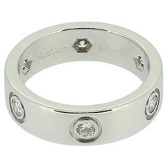 Cartier Six Diamond LOVE Ring Size K 1/2 (51)