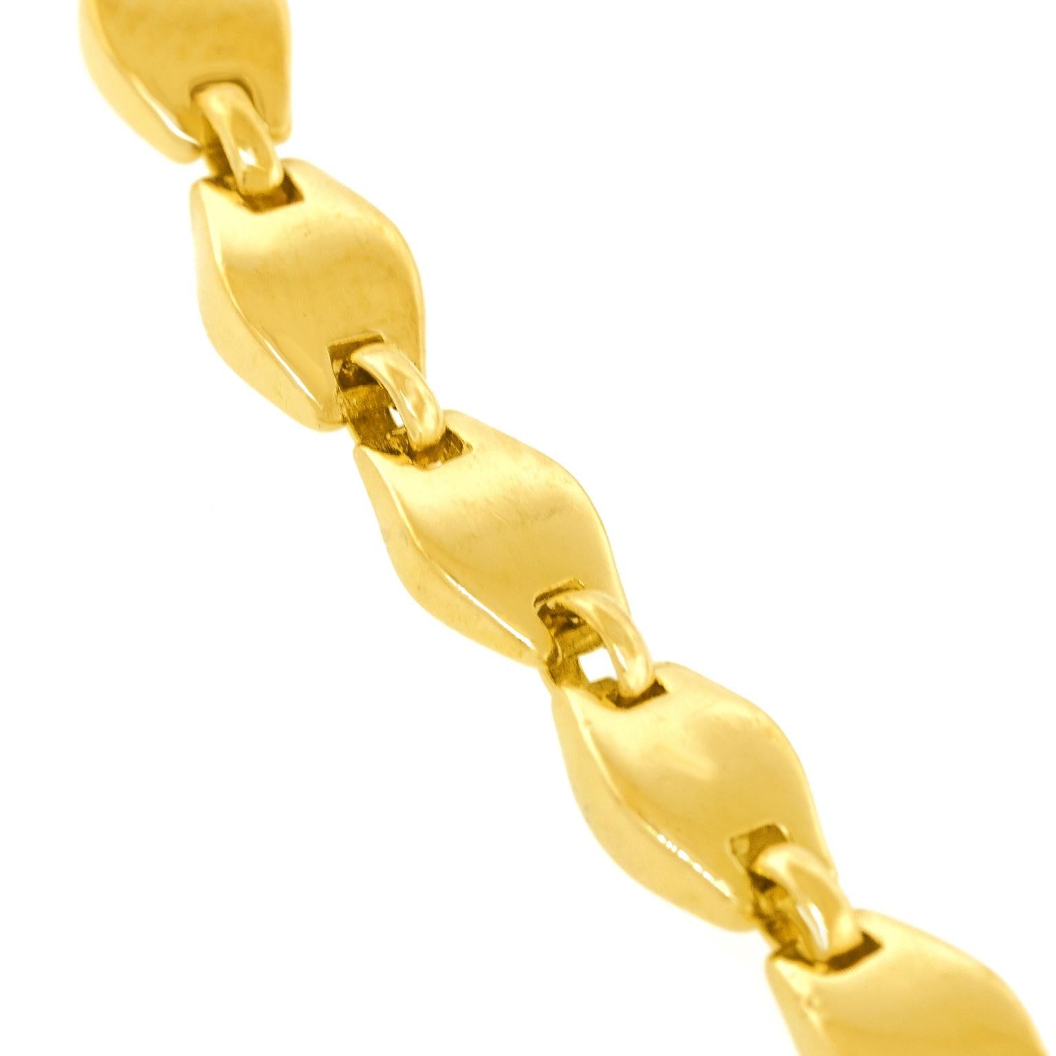 Collana in oro Cartier Sixties Chic In condizioni ottime in vendita a Litchfield, CT