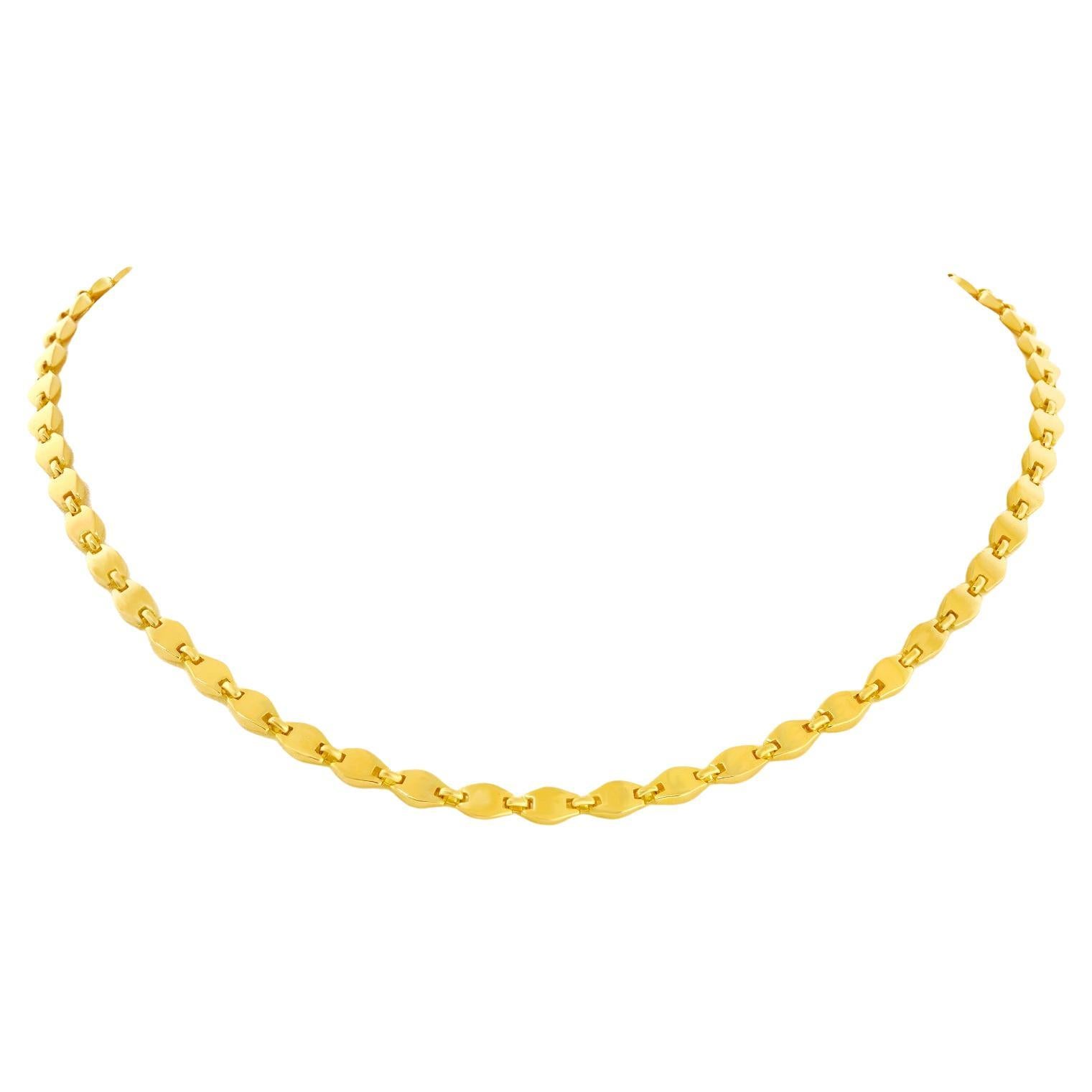 Cartier Sixties Chic Gold Necklace