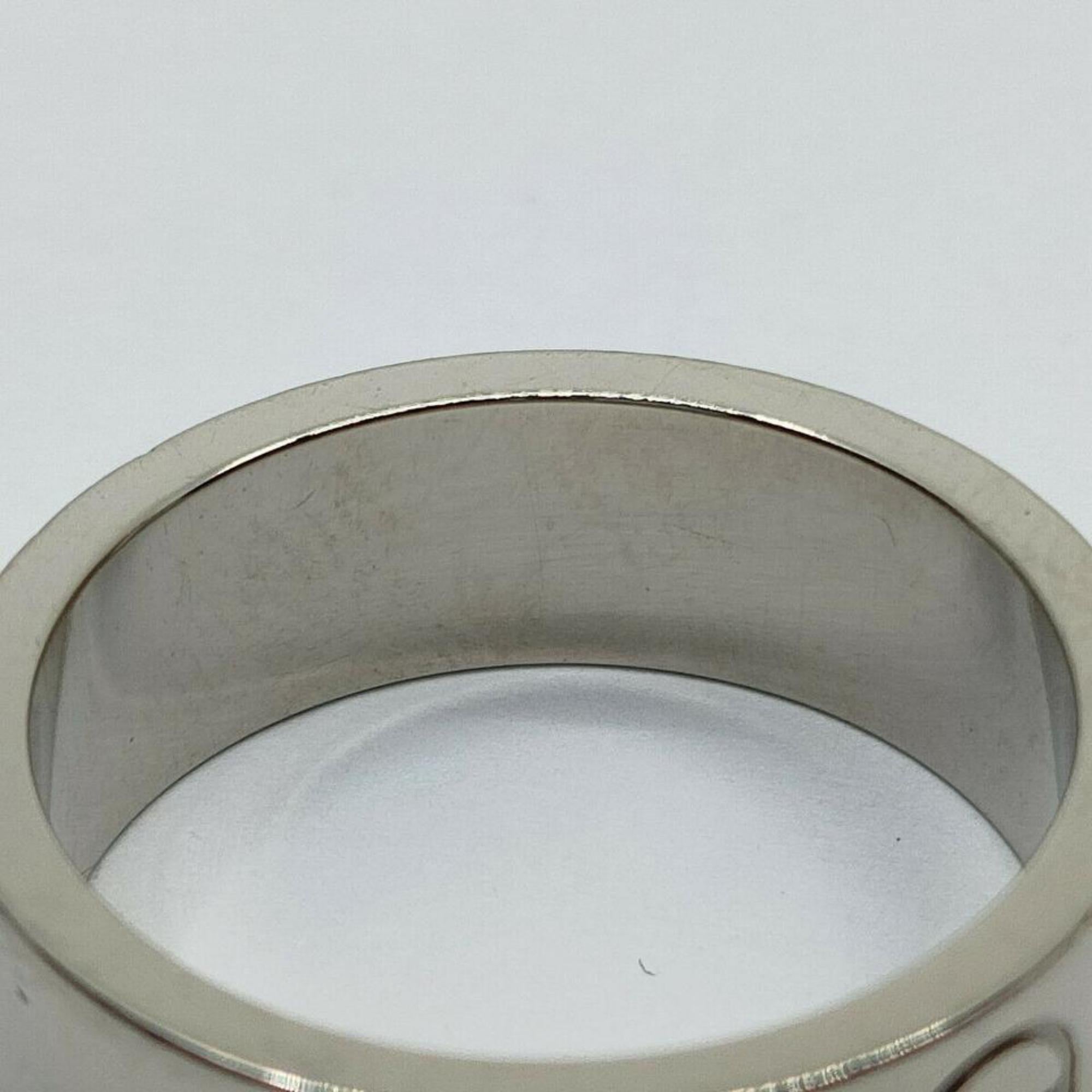 Cartier Size 5 18k White Gold Love Ring 853542 1