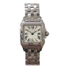 Cartier Small Demoiselle Stainless Steel Quartz Bracelet Watch W25064Z5