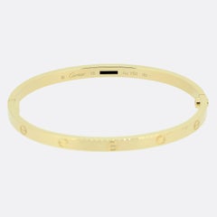 Cartier Small Model LOVE Bangle Size 16