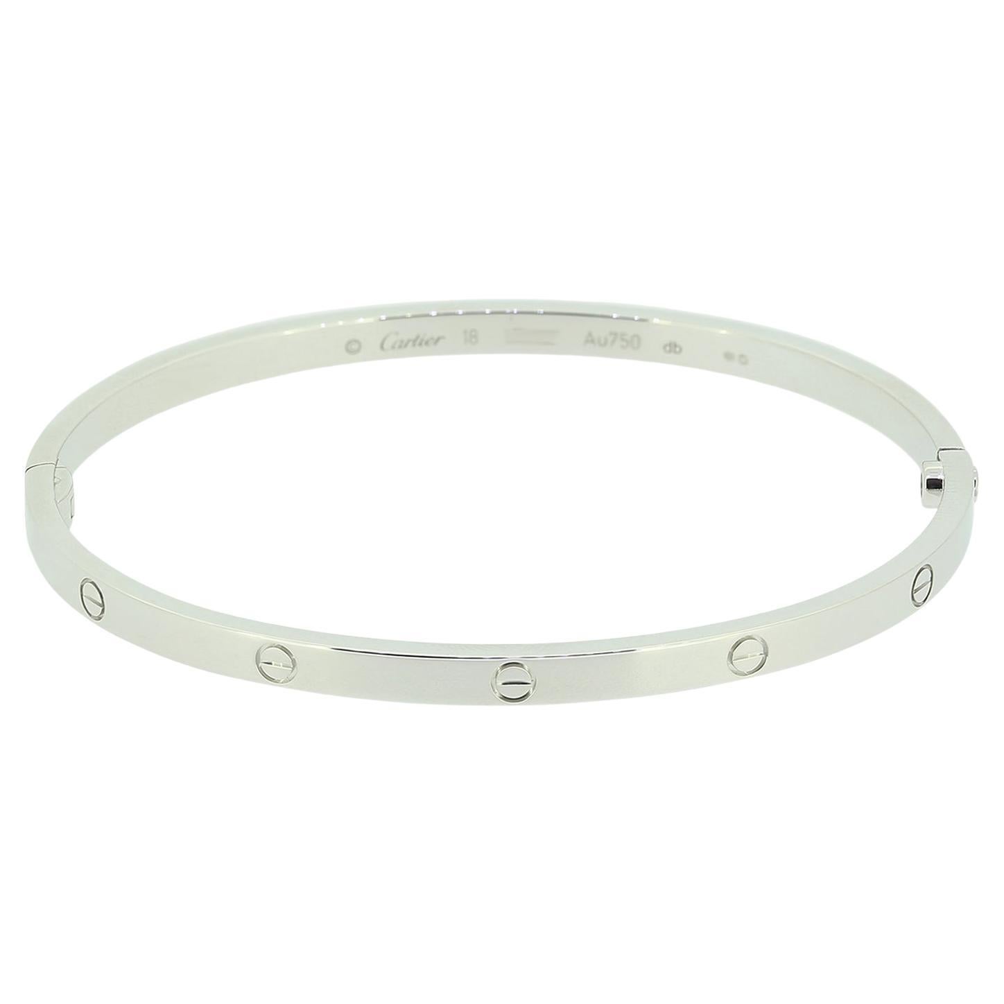 Cartier Petit modèle LOVE Bracelet jonc taille 18