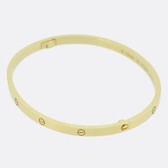 Cartier Small Model LOVE Bangle Size 19