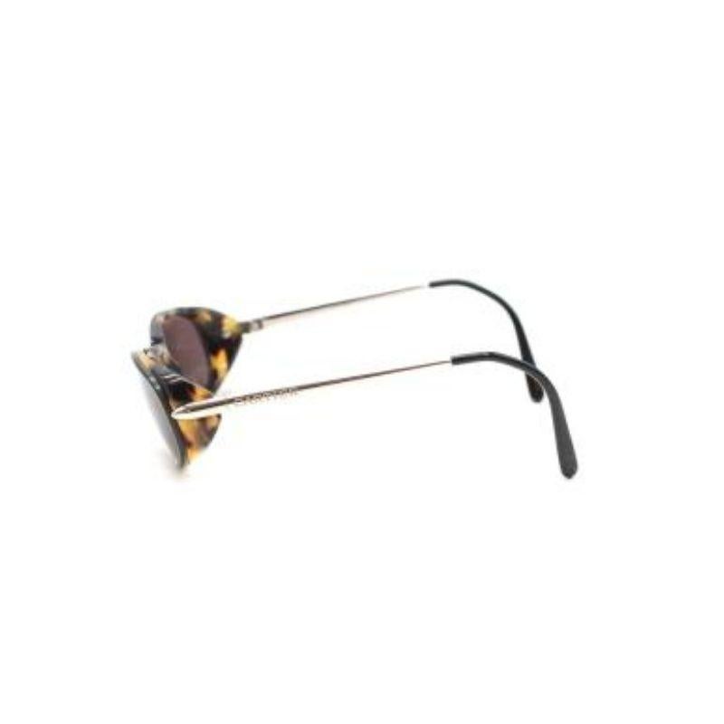 Cartier Small Tortoiseshell Sunglasses In Good Condition For Sale In London, GB