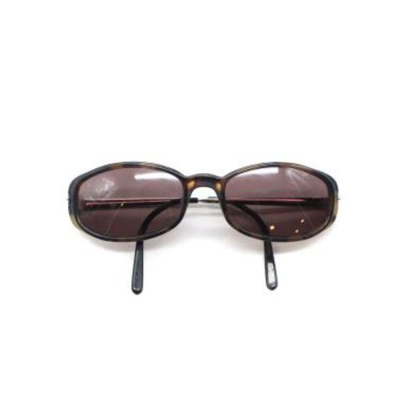 Cartier Small Tortoiseshell Sunglasses For Sale 1