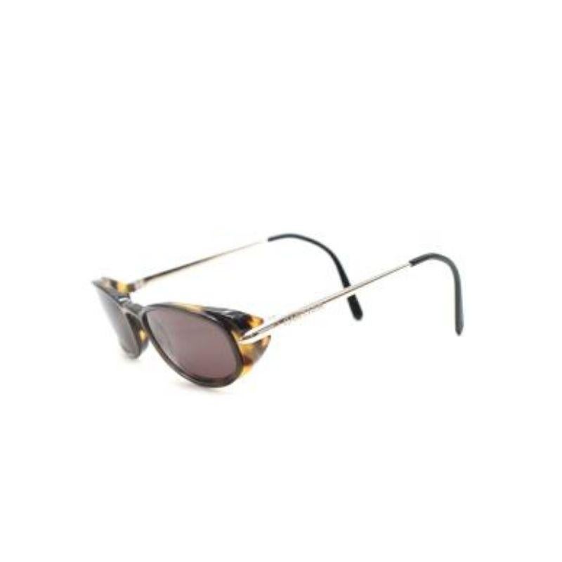 Cartier Small Tortoiseshell Sunglasses For Sale 2