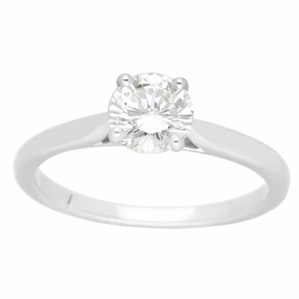 ■Item Number: 31360503
■Brand: Cartier
■Product Name: Solitaire 1895 Ring
■Ref. Number: N4163600
■Material: 1P Diamond (0.66ct G-VVS2), Pt950 Platinum
■Weight: Approximately 2.8g 
■Ring Size: Approximately　EU：49/ USA：4.75
■Width: Approximately