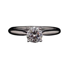 Cartier 'Solitaire 1895' Diamond Engagement Ring, Platinum 0.51 Carat