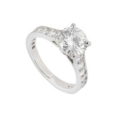Cartier Solitaire 1895 Diamond Ring 1.70ct G/VVS1 GIA Certified 