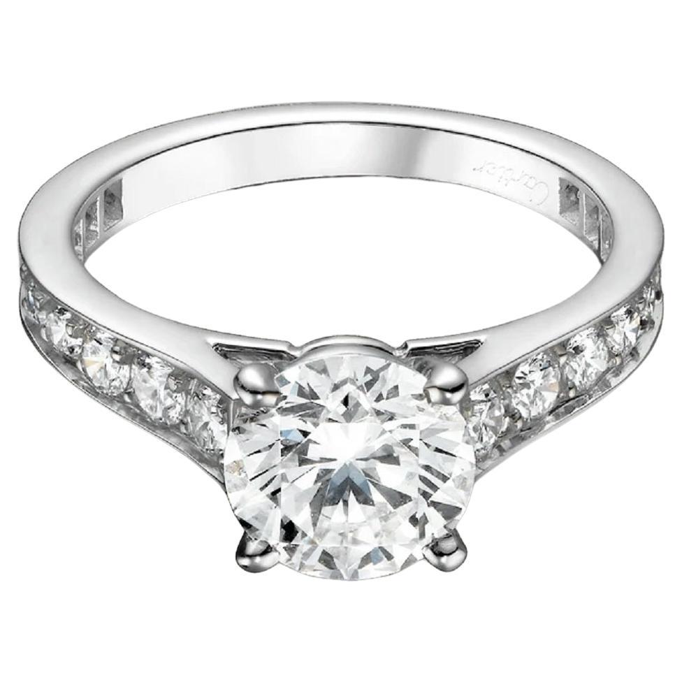 Cartier Solitaire 1895 Diamond Ring 1