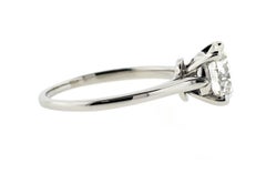 Cartier Solitaire 1895 Engagement Ring 2.08 Carat Center HVS1