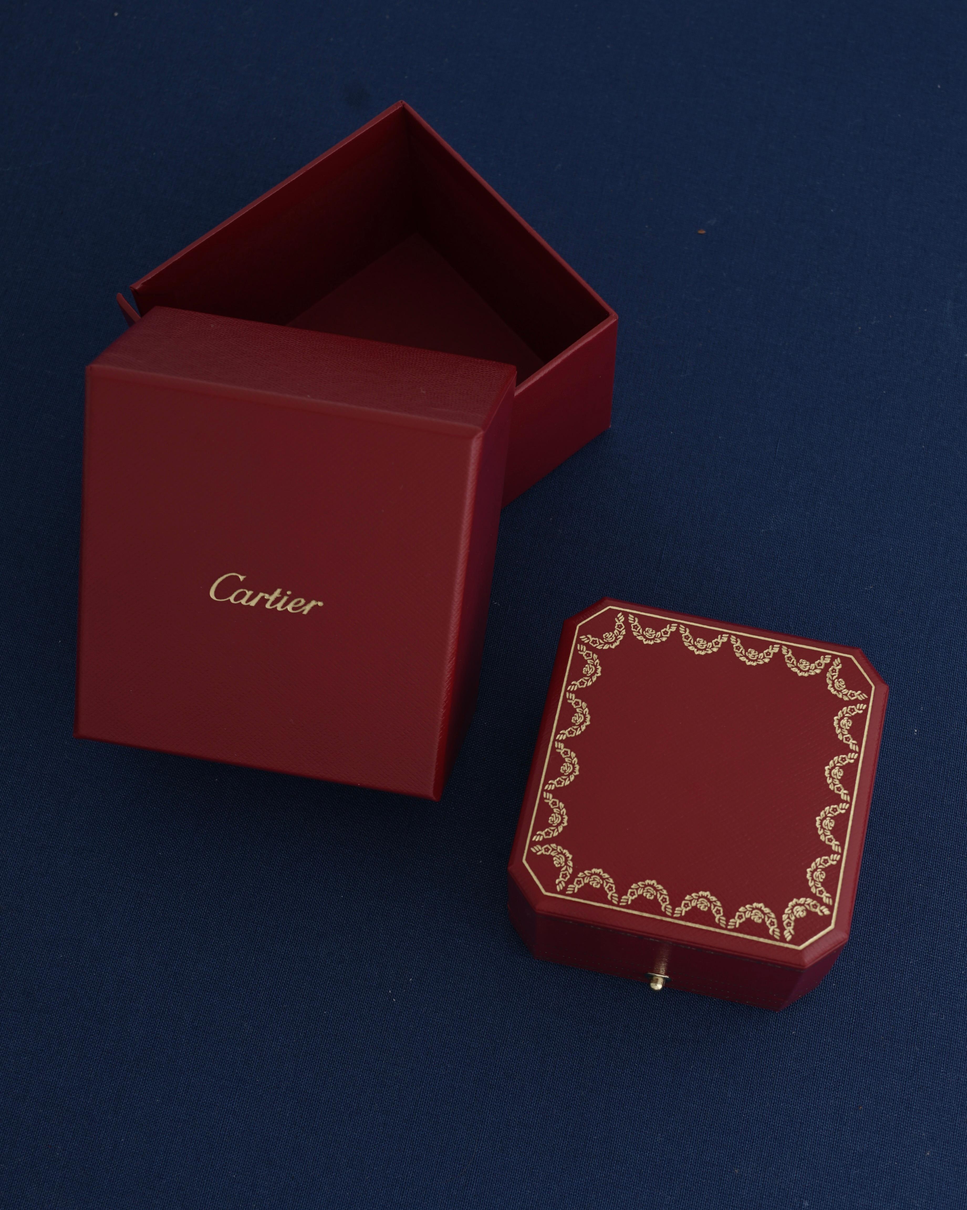 Cartier, bague solitaire en or jaune 1895, diamant taille ronde GIA 0,60 carat H/VS1 Bon état - En vente à Paris, FR