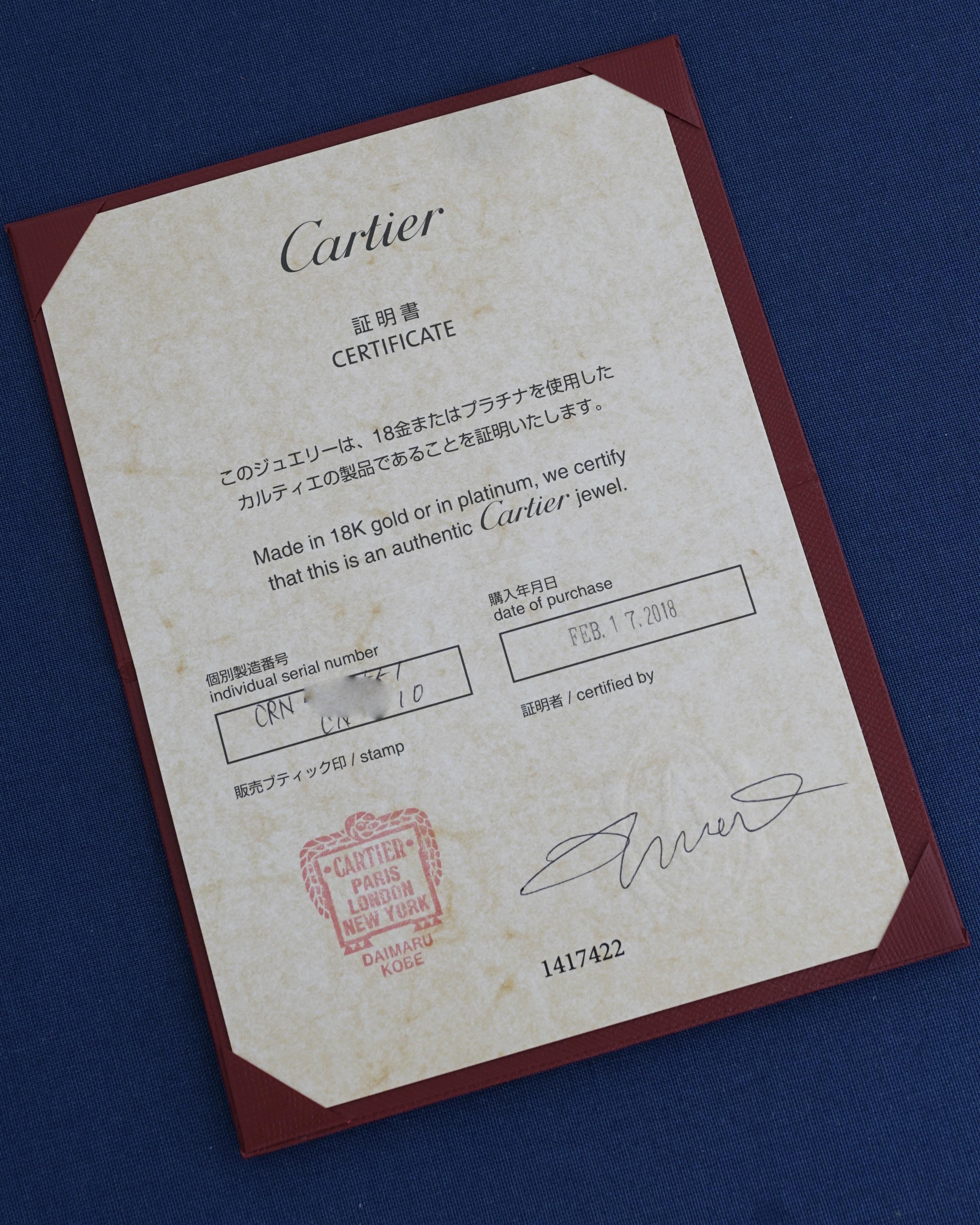 Cartier, bague solitaire en or jaune 1895, diamant taille ronde GIA 0,60 carat H/VS1 en vente 1