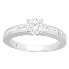Cartier Solitaire Déclaration d’Amour Ring 0.51ct F-VS1 in Pt950 – US 4 3/4