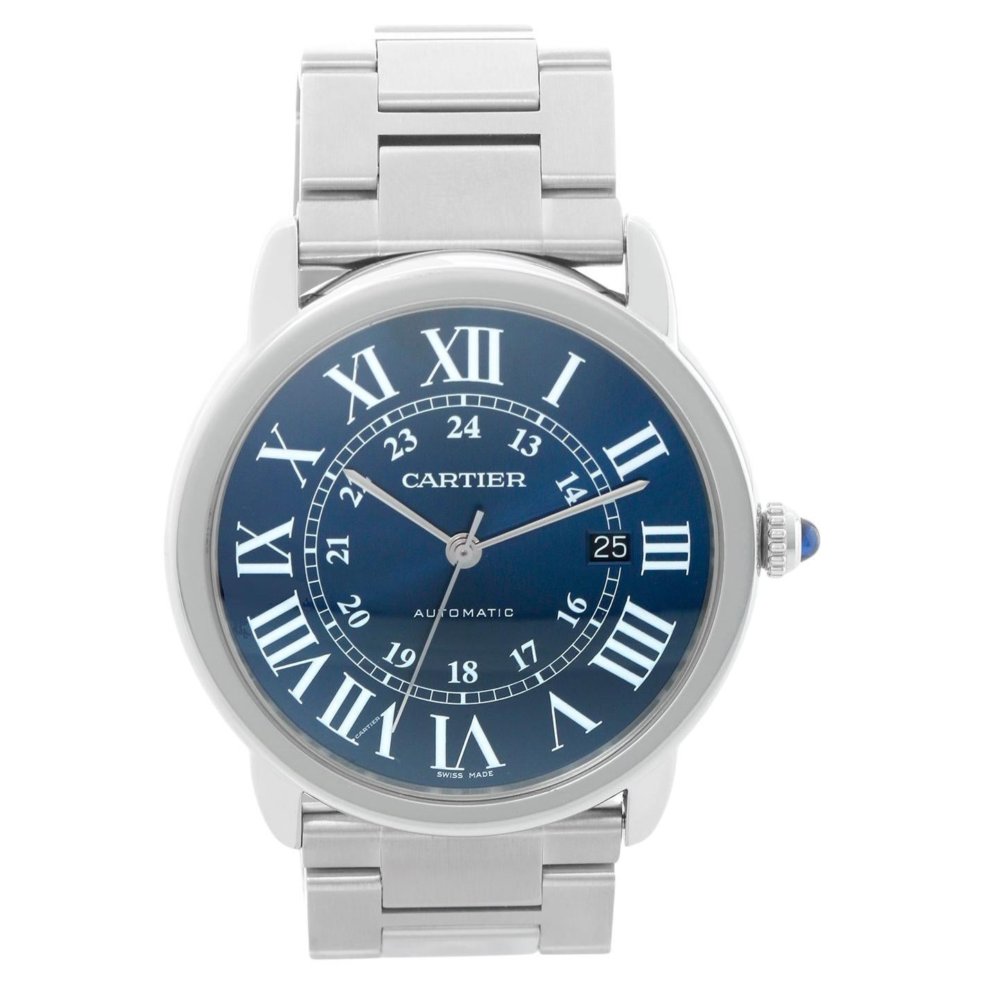 Orologio Cartier Solo Ronde 42 mm in acciaio inossidabile WSRN0023 3802