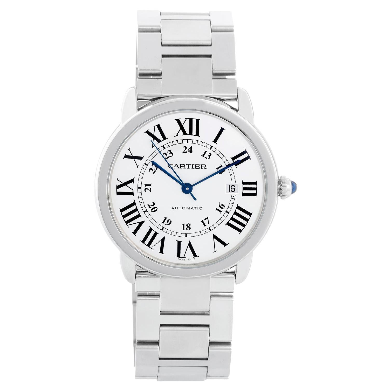 Cartier Solo Ronde Men's Stainless Steel Watch 3517