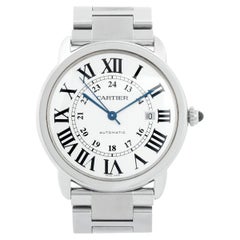 Cartier Solo Ronde - Montre pour hommes en acier inoxydable 3517