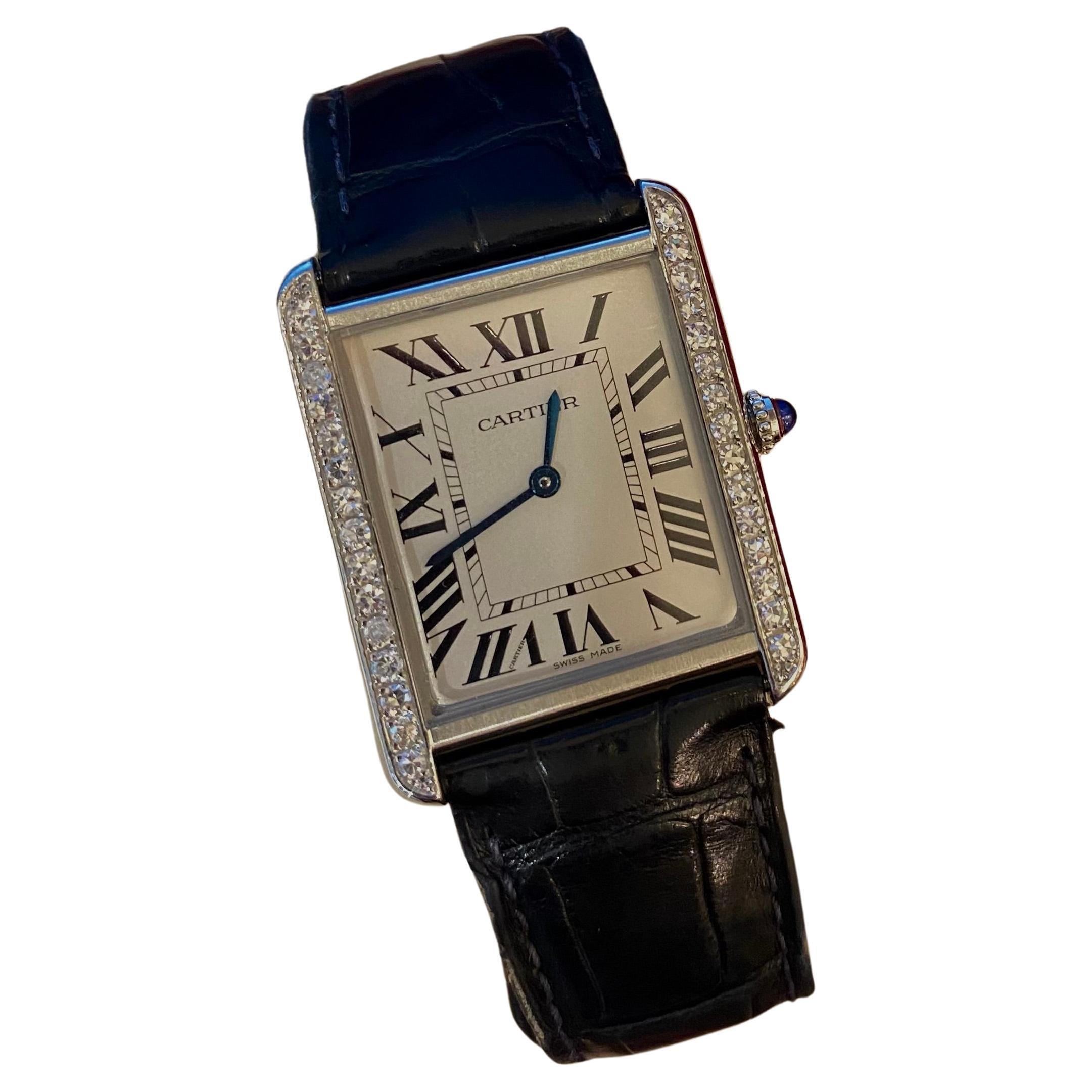 Cartier Solo Tank Watch 2011 For Sale
